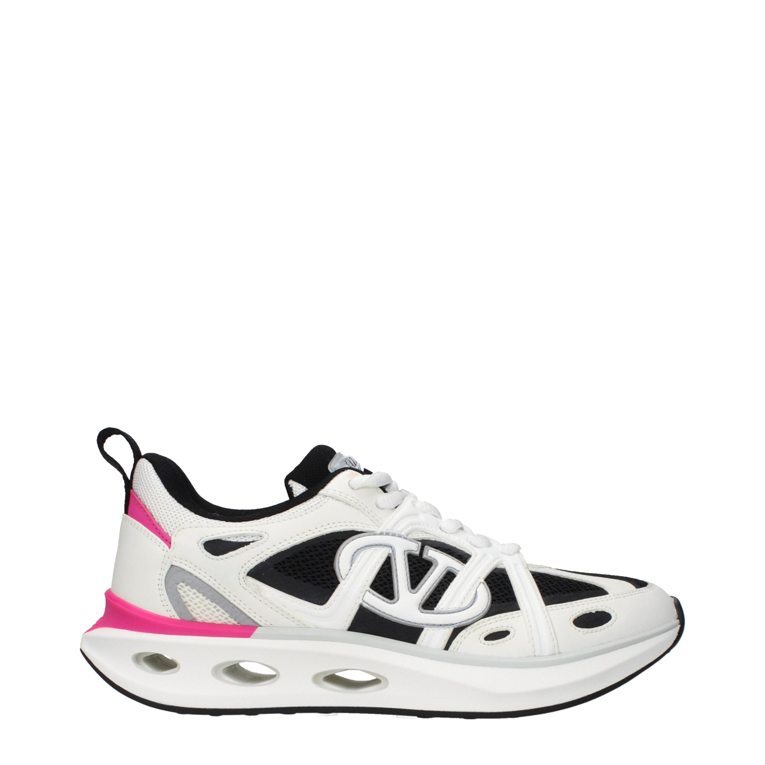 Valentino Garavani VL7N Sneakers Donna Bianche in Tessuto
