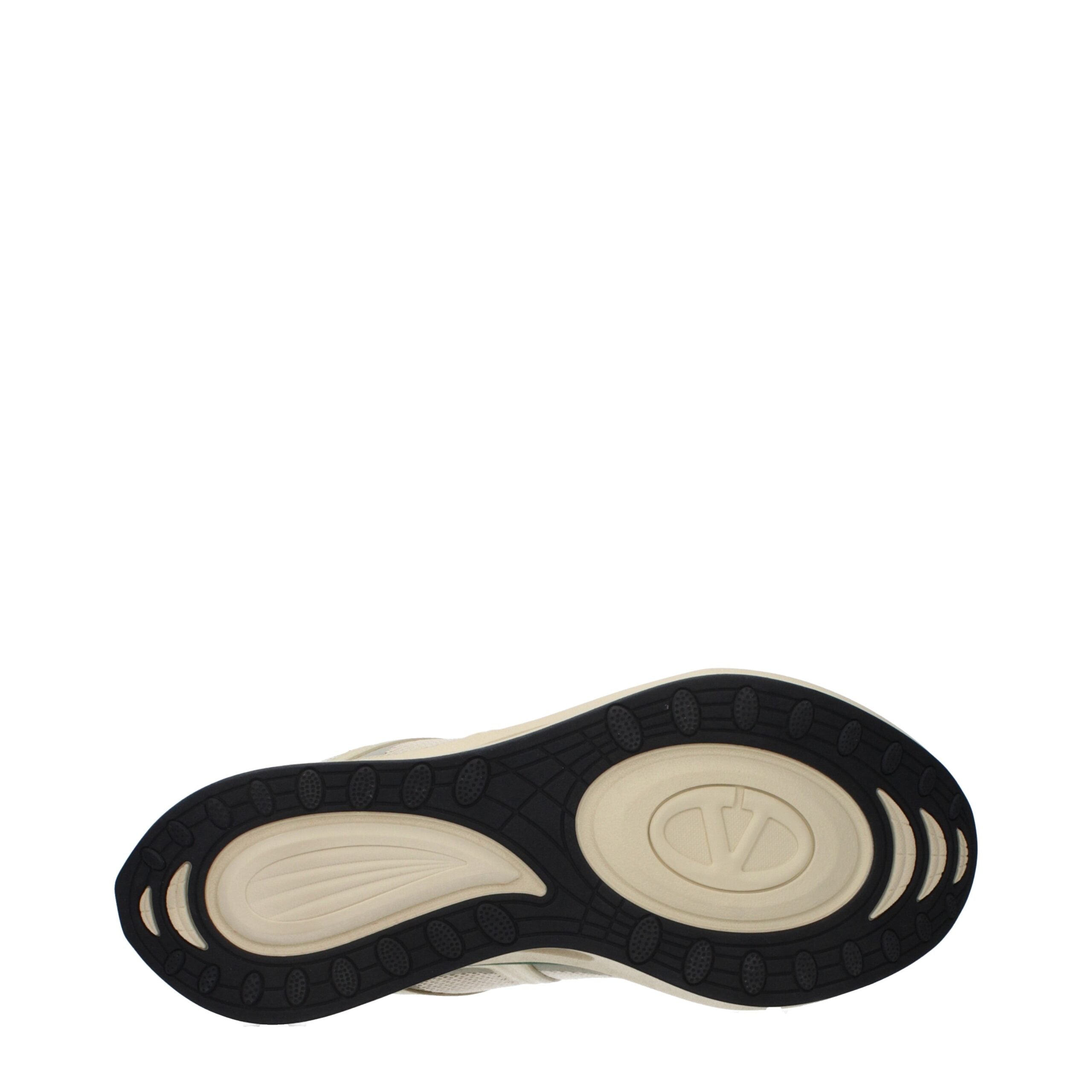 Valentino Garavani VL7N Sneakers Uomo Beige in Tessuto e Pelle