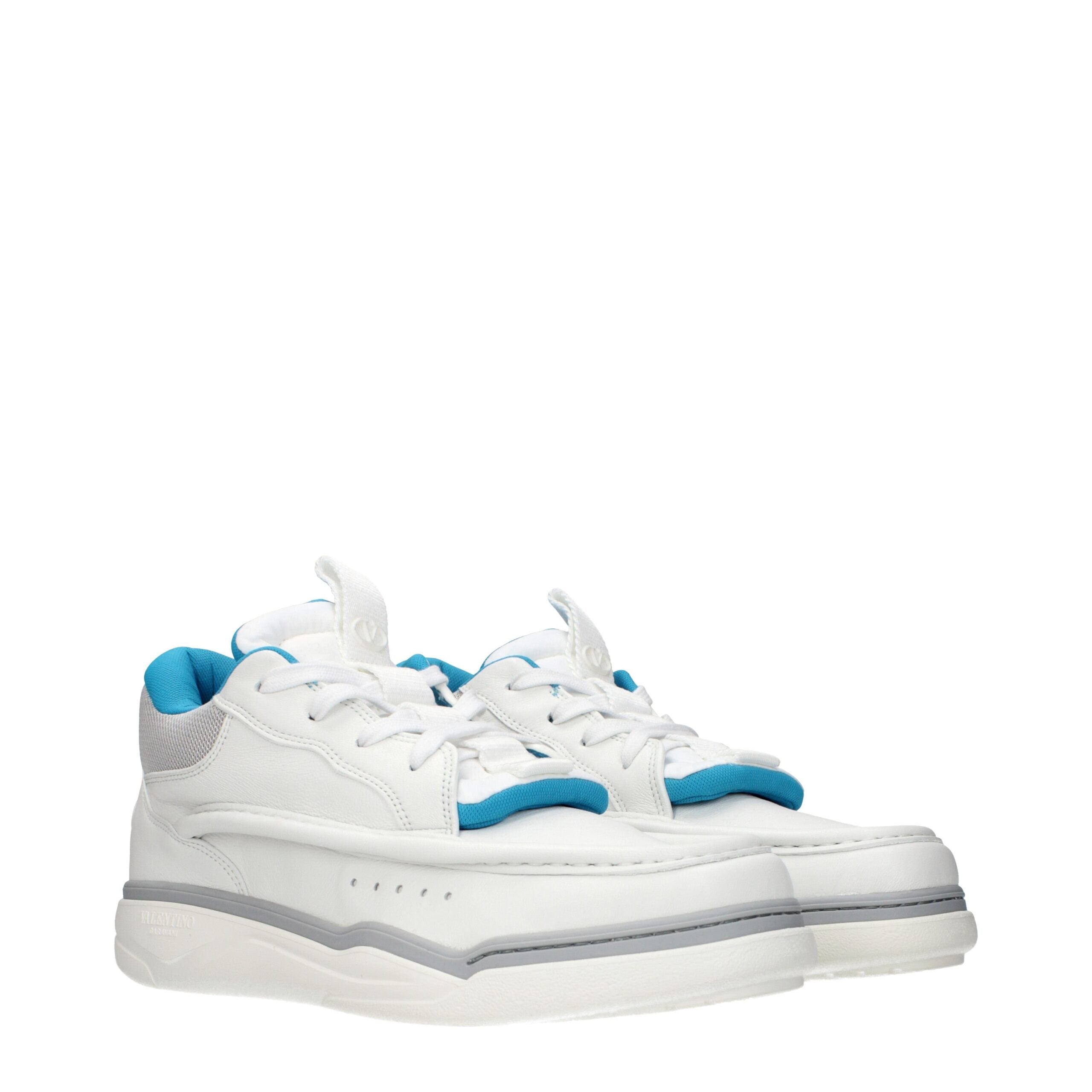 Valentino Garavani VL7N Sneakers Uomo Bianche in Pelle