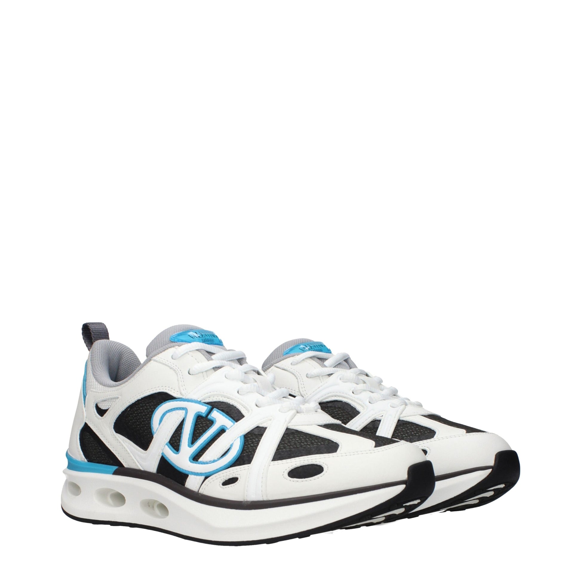 Valentino Garavani VL7N Sneakers Uomo Bianche in Tessuto (2)