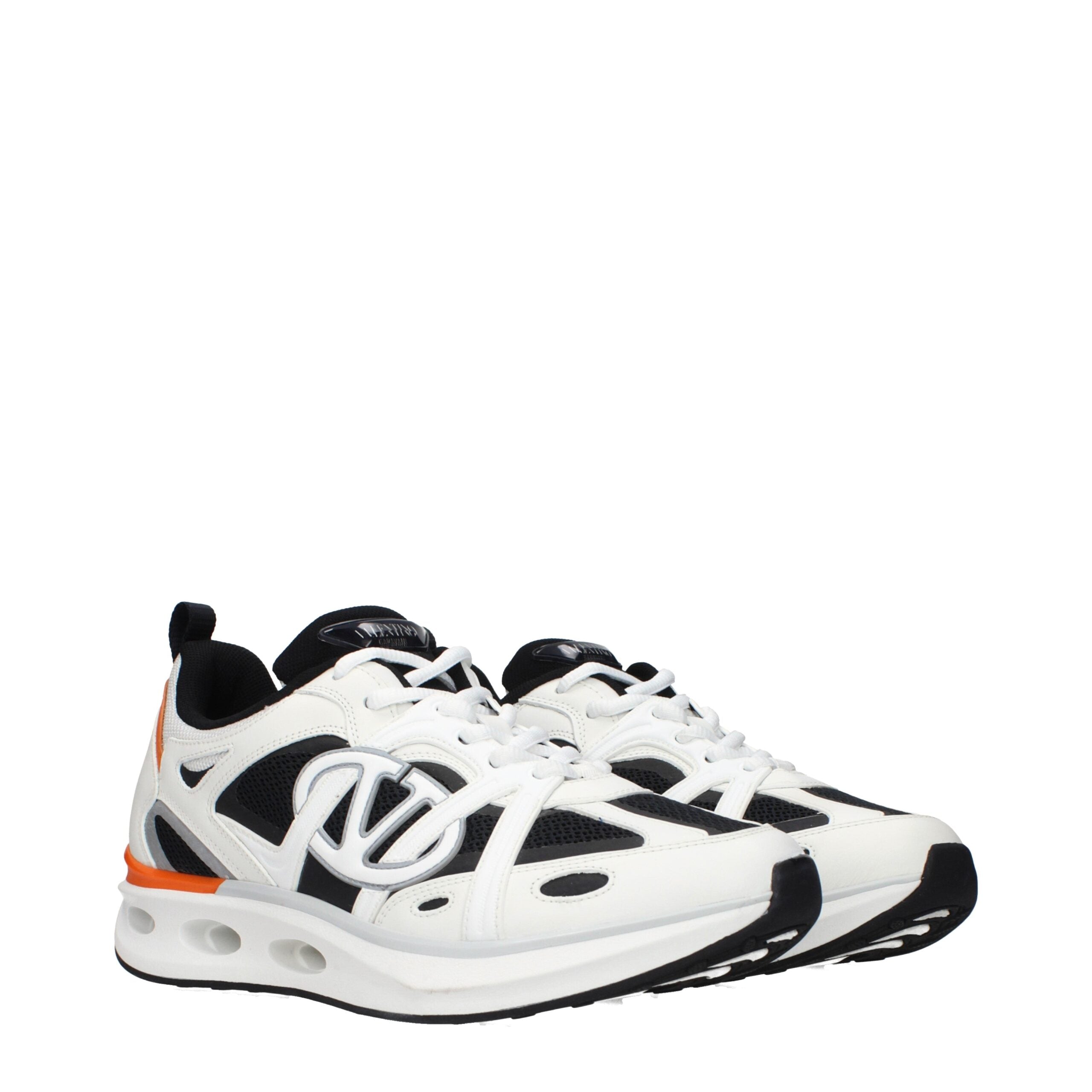 Valentino Garavani VL7N Sneakers Uomo Bianche in Tessuto (3)