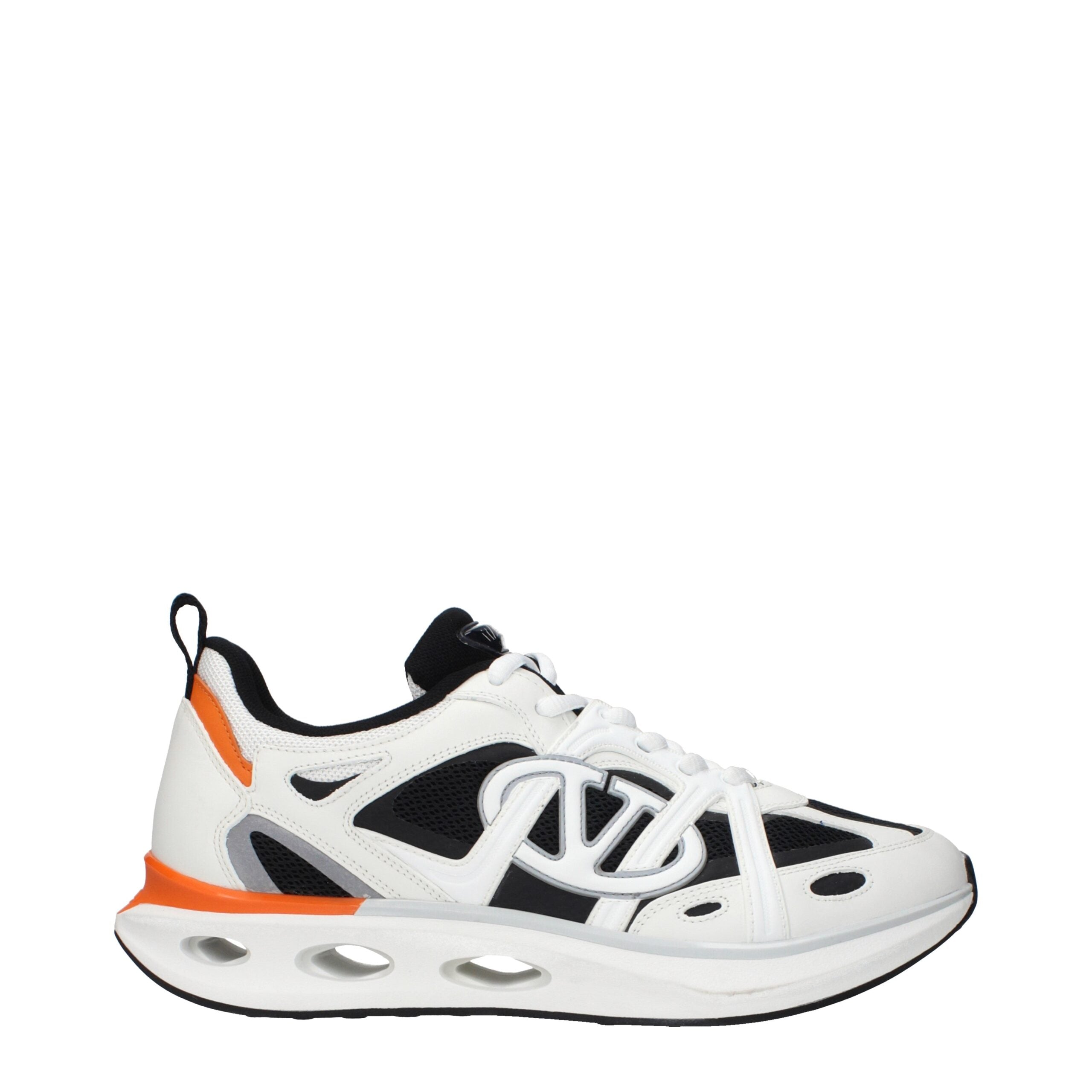 Valentino Garavani VL7N Sneakers Uomo Bianche in Tessuto (3)
