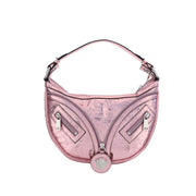 Versace Multicolor Lamb Leather Shoulder Bag