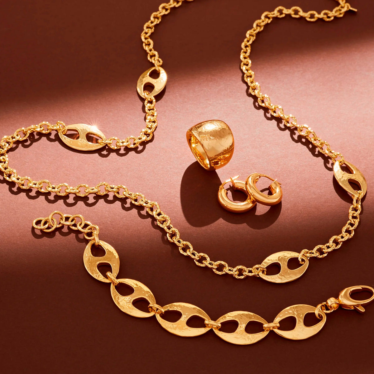 Etruscan Women's Earrings WSET00664-YG