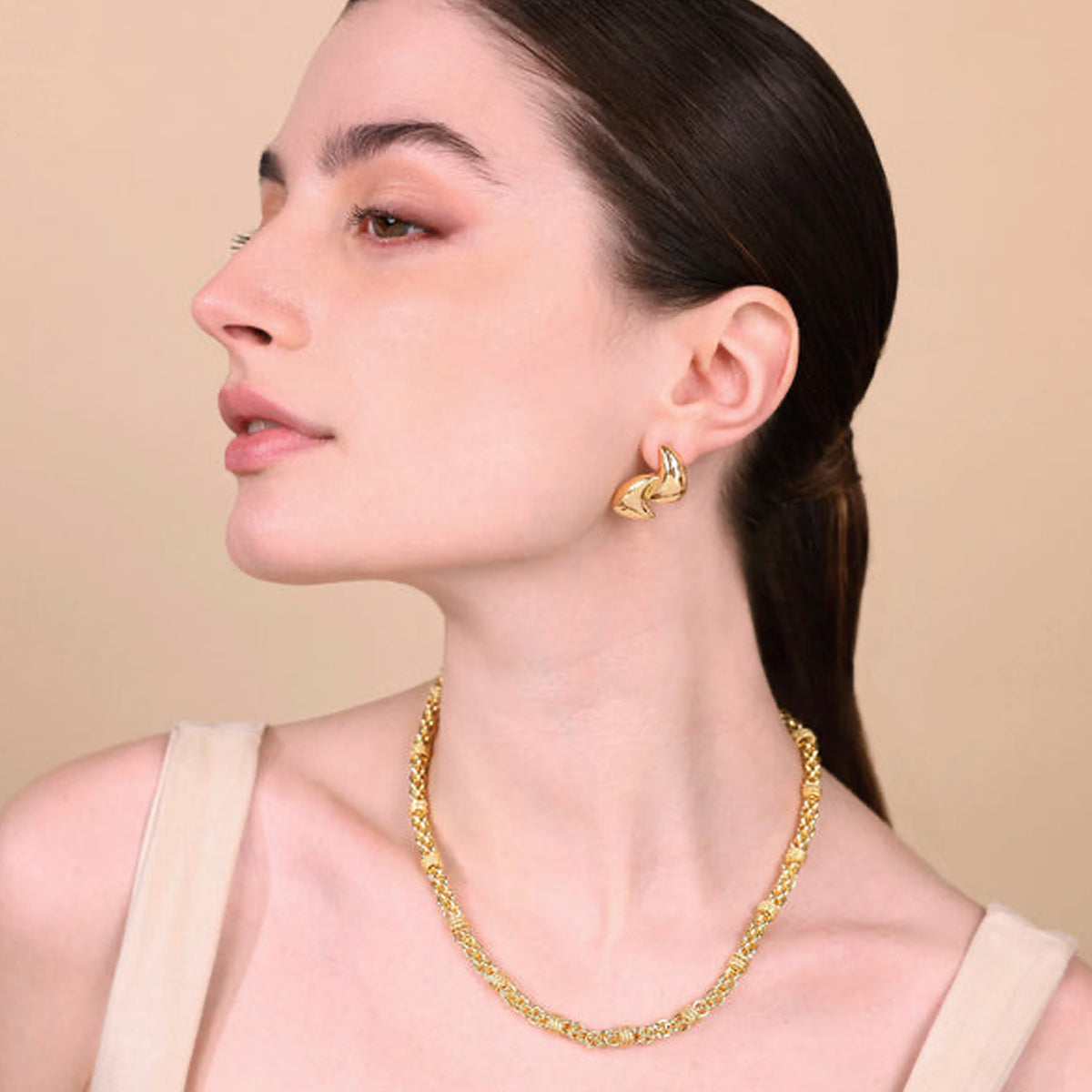 Etruscan Women's Earrings WSET00794-YG