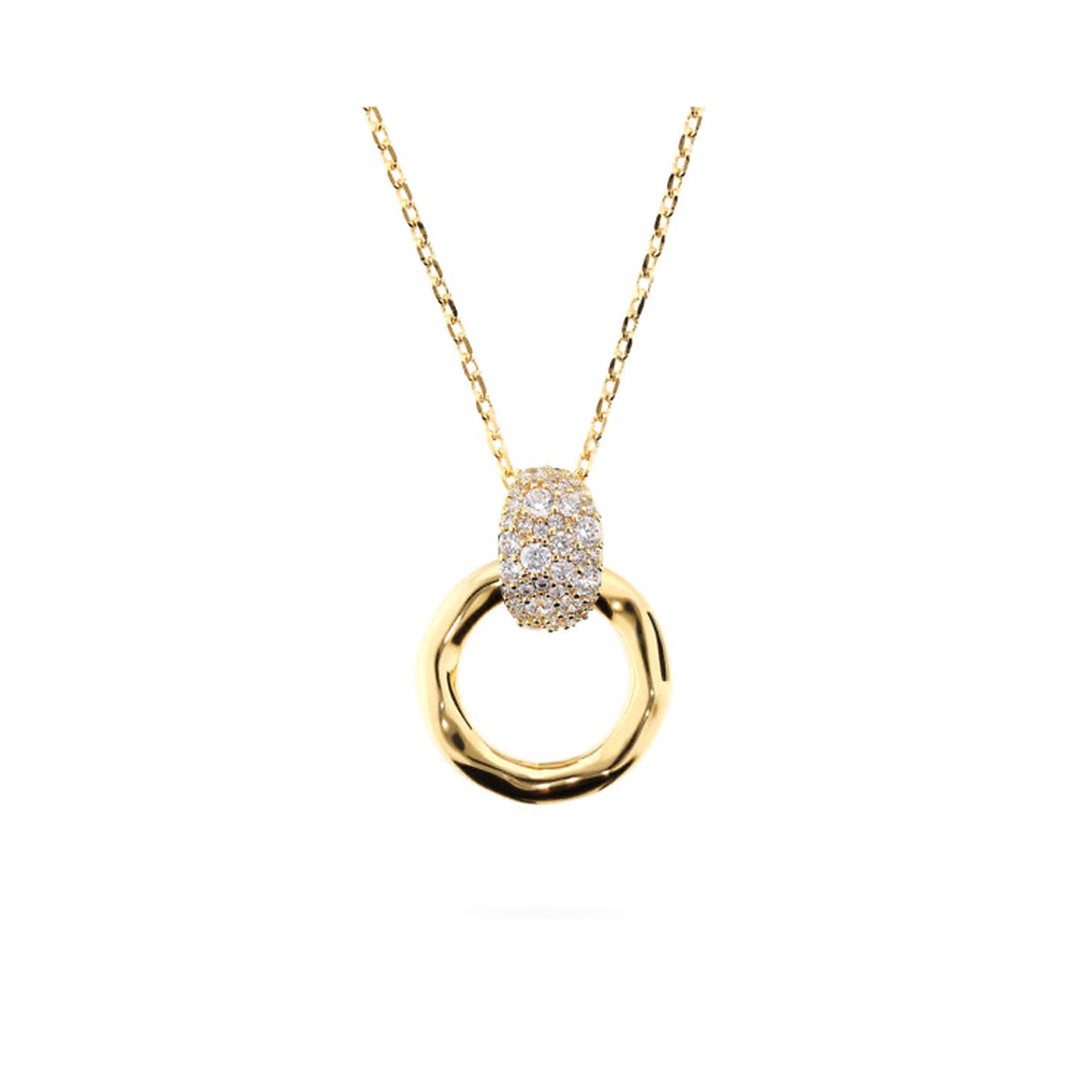 Etruscan Women's Necklace WSET00866-YG