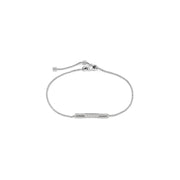 Gucci Link to Love Diamond Bar Bracelet (18k White Gold)