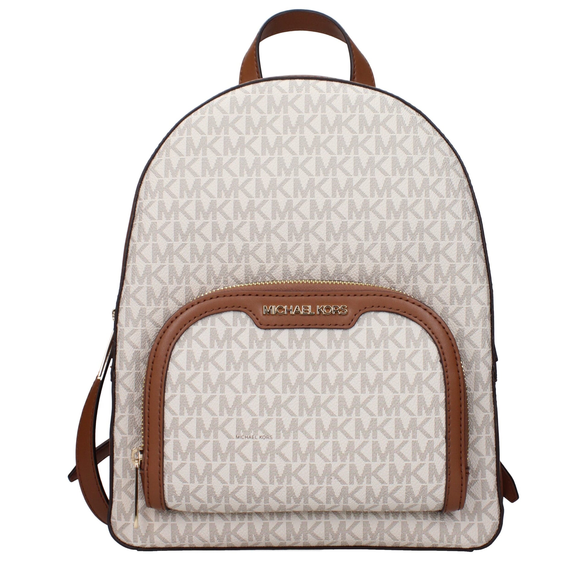 Zaino Michael Kors Jaycee Medium in Tela Logata Vanilla