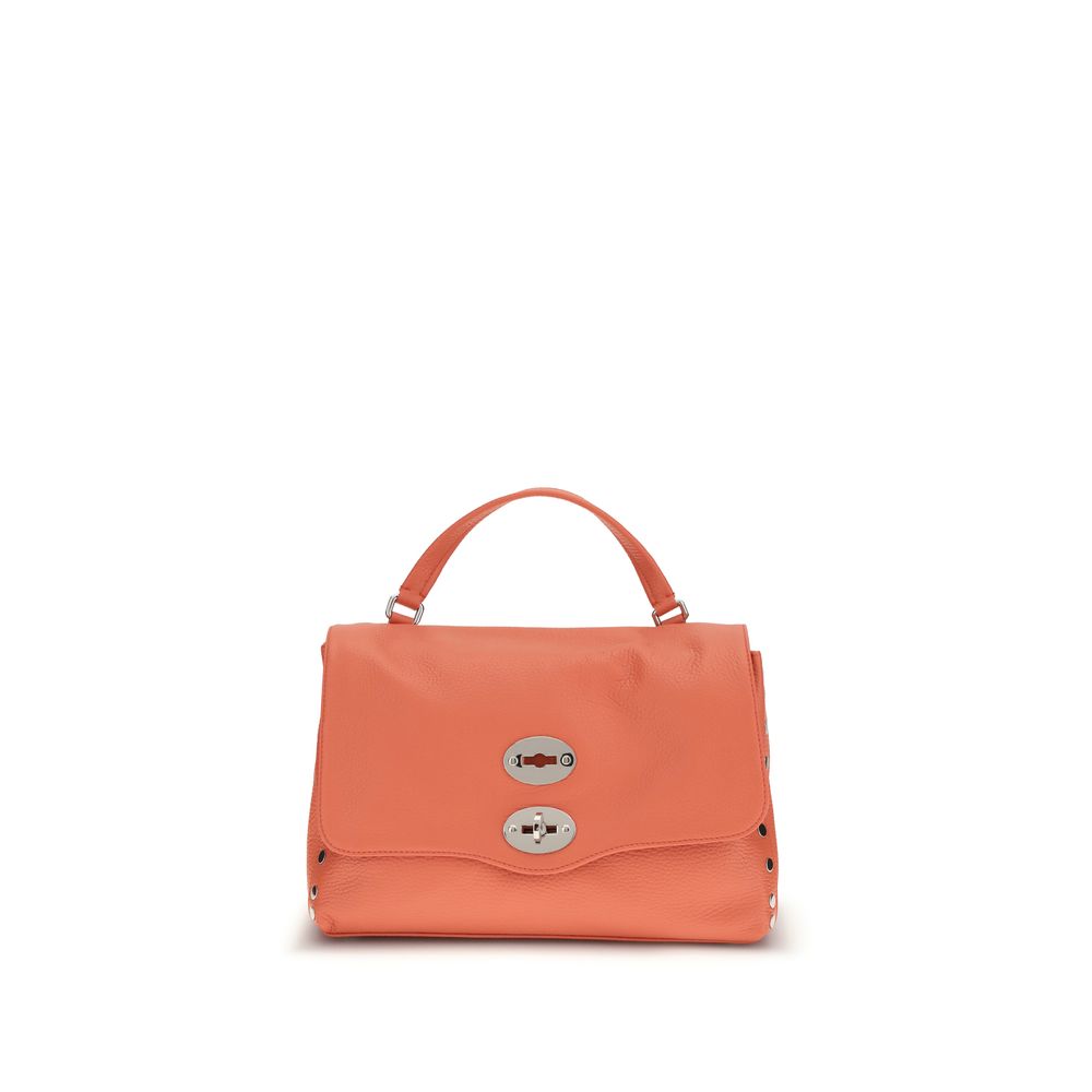 Zanellato Red Calf Leather Bos Taurus Shoulder Bag