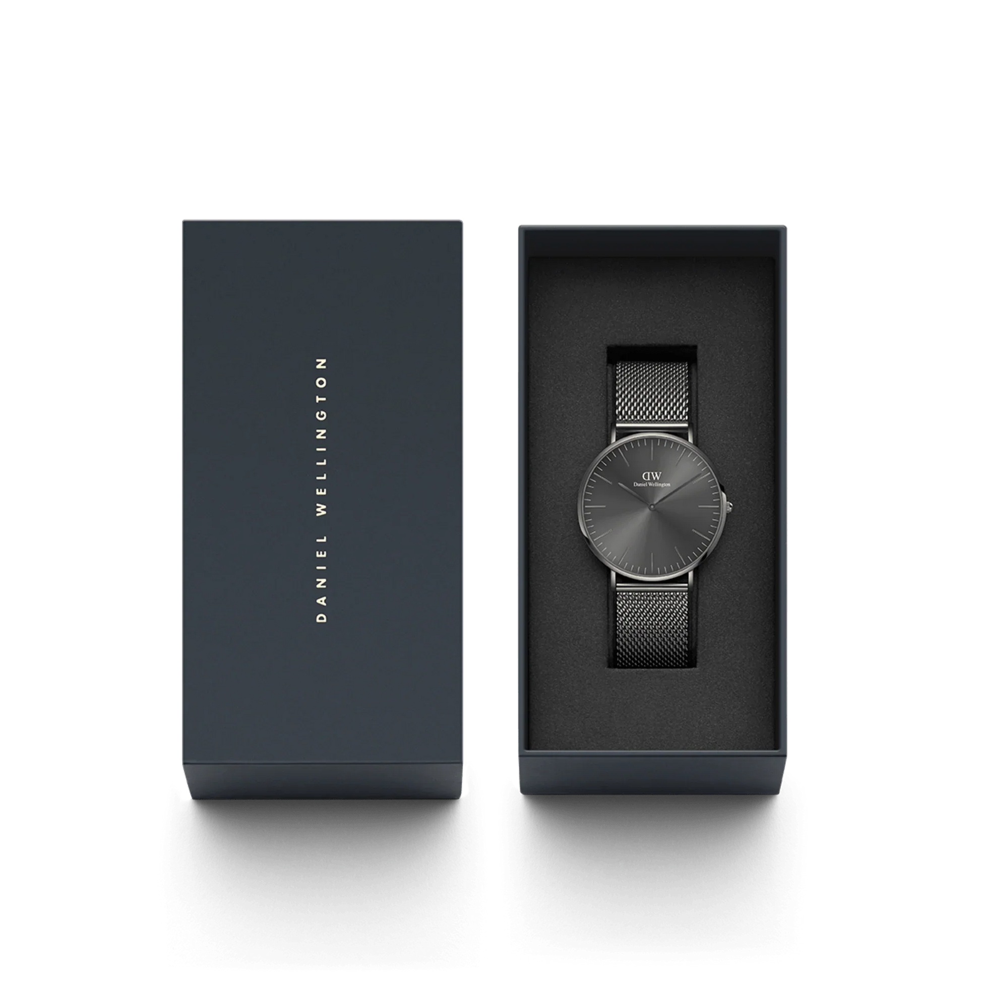Daniel Wellington Men's Classic Mesh Graphite Watch DW00100630