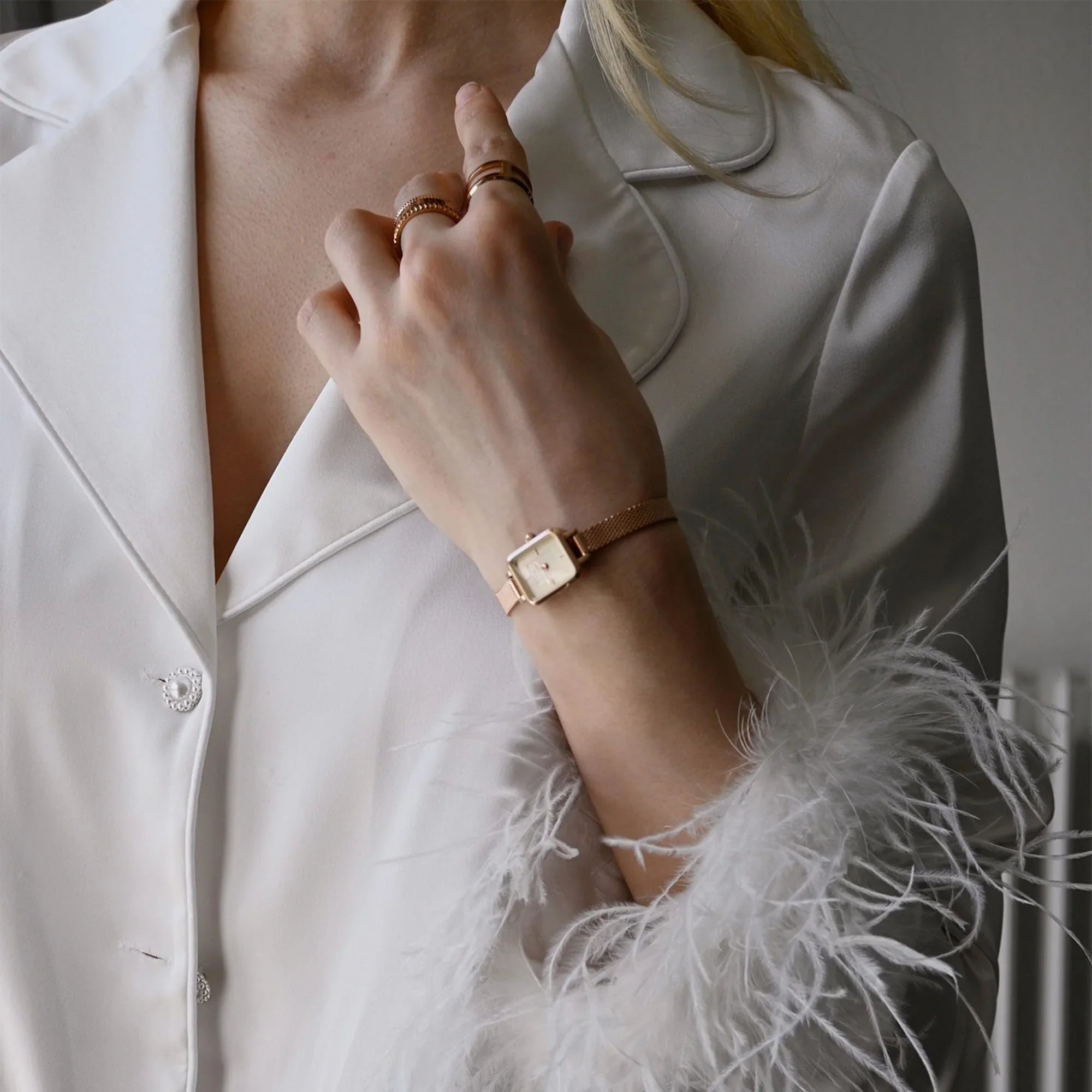 Daniel Wellington Quadro Mini Melrose Watch Dw00100651